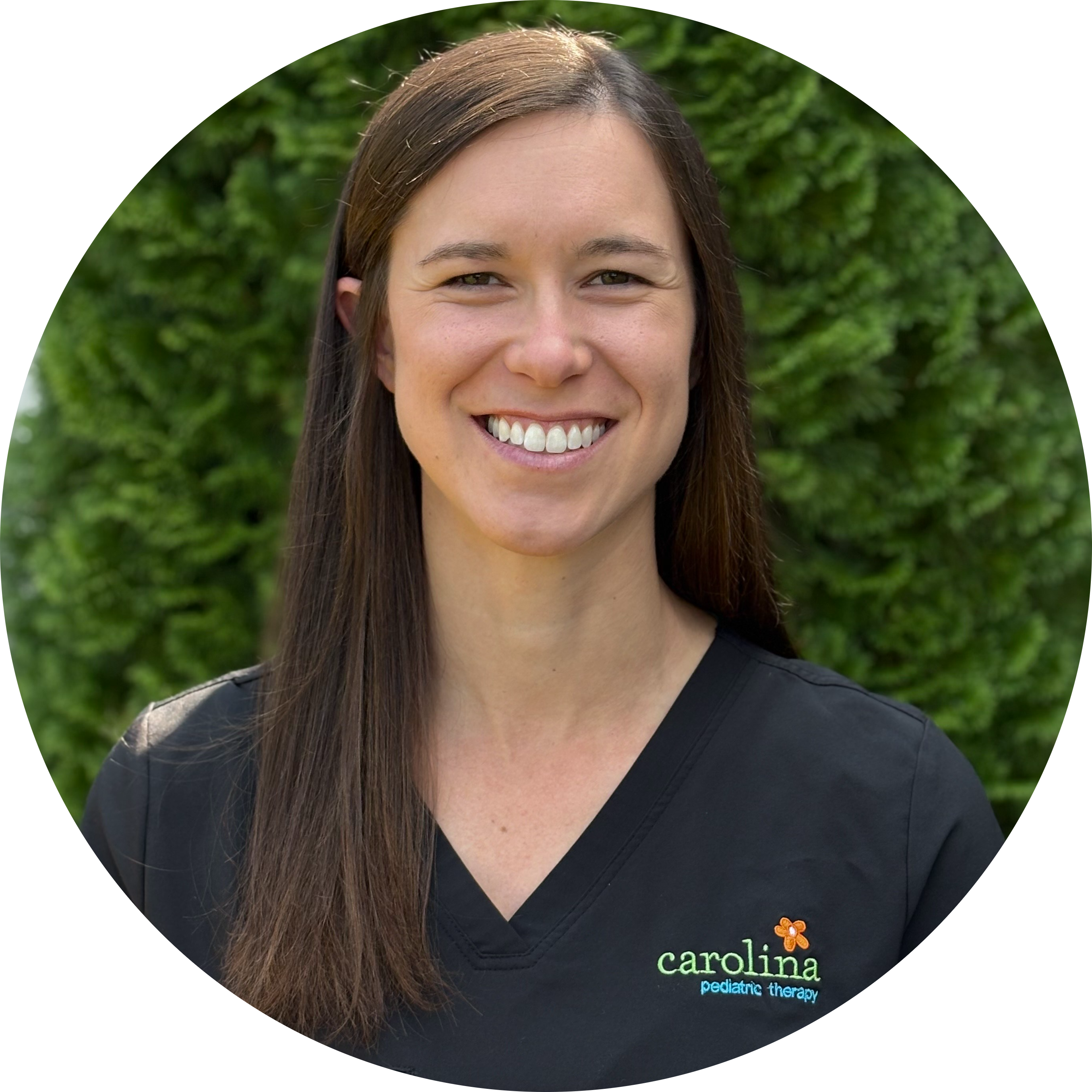 Erin Haithcox scrubs circle pic